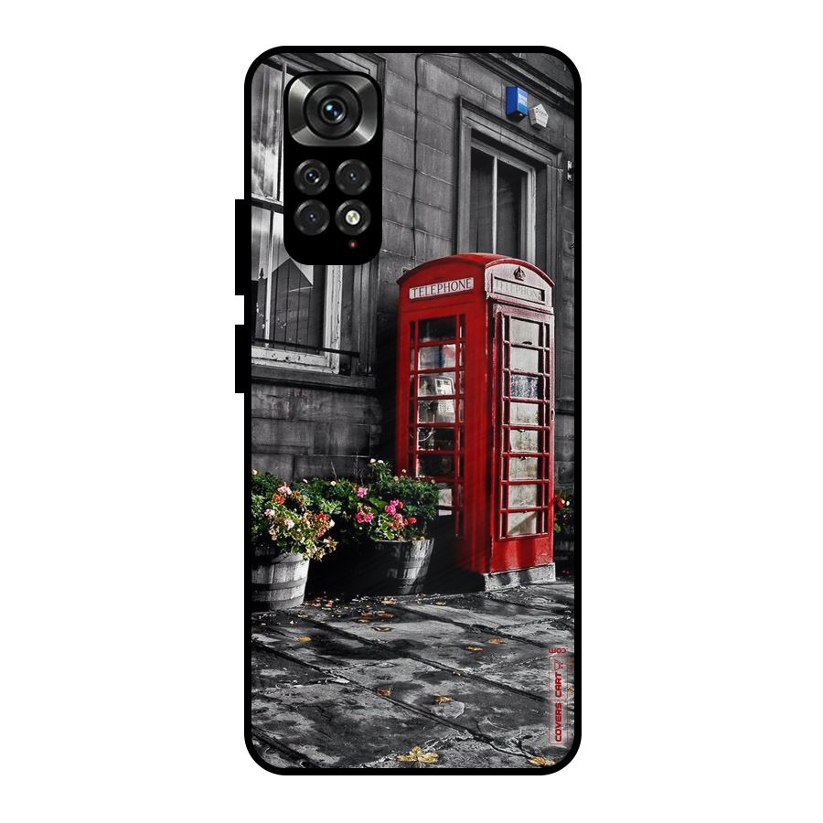 Flower And Booth Metal Back Case for Redmi Note 11 Pro Plus 5G