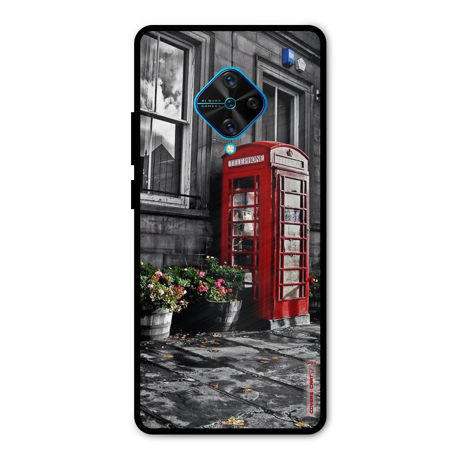 Flower And Booth Metal Back Case for Vivo S1 Pro