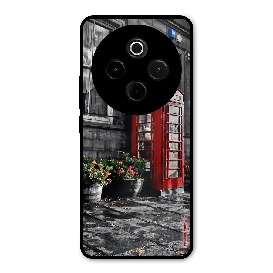 Flower And Booth Metal Back Case for Vivo T4
