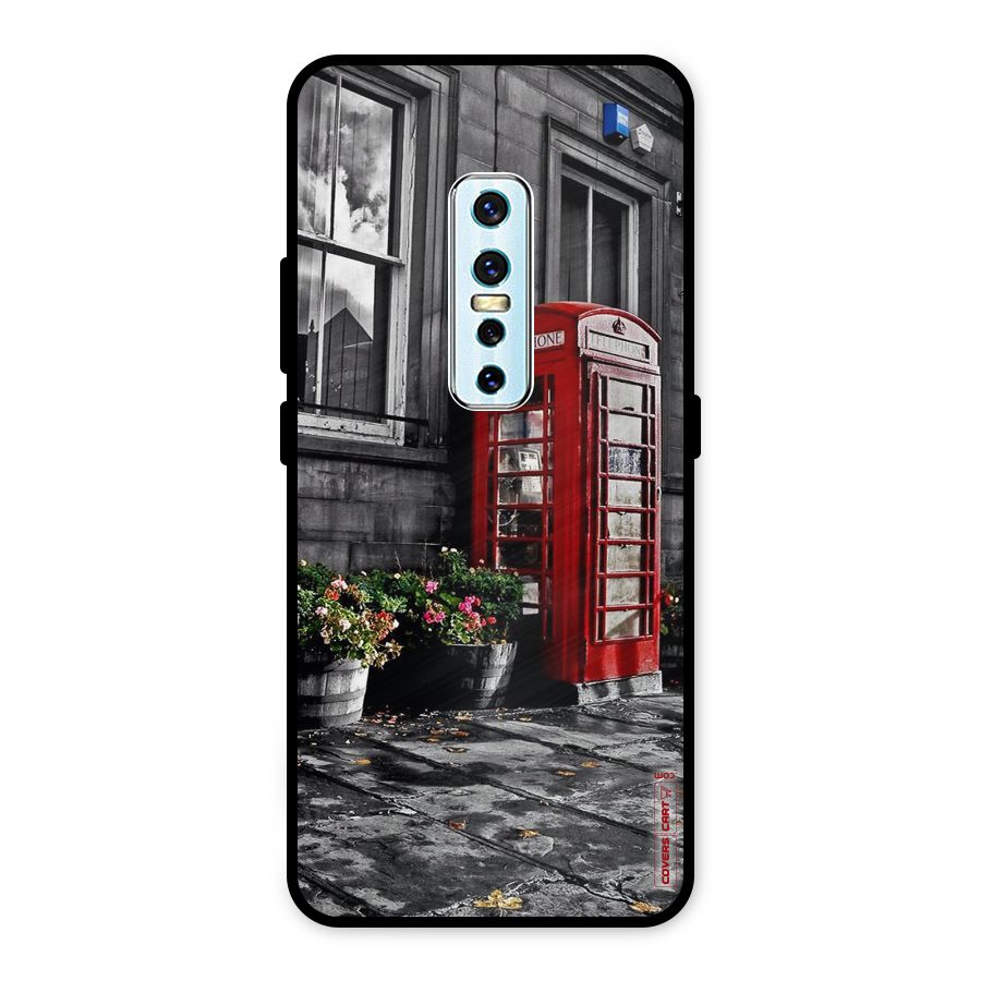 Flower And Booth Metal Back Case for Vivo V17 Pro