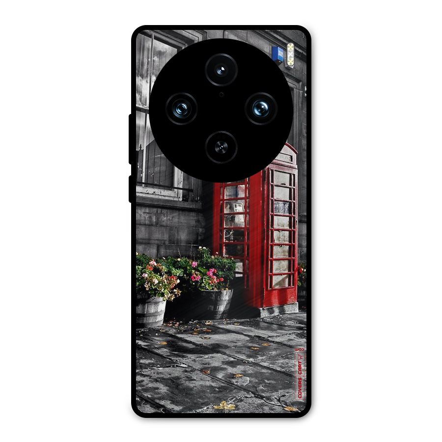 Flower And Booth Metal Back Case for Vivo X100 Pro