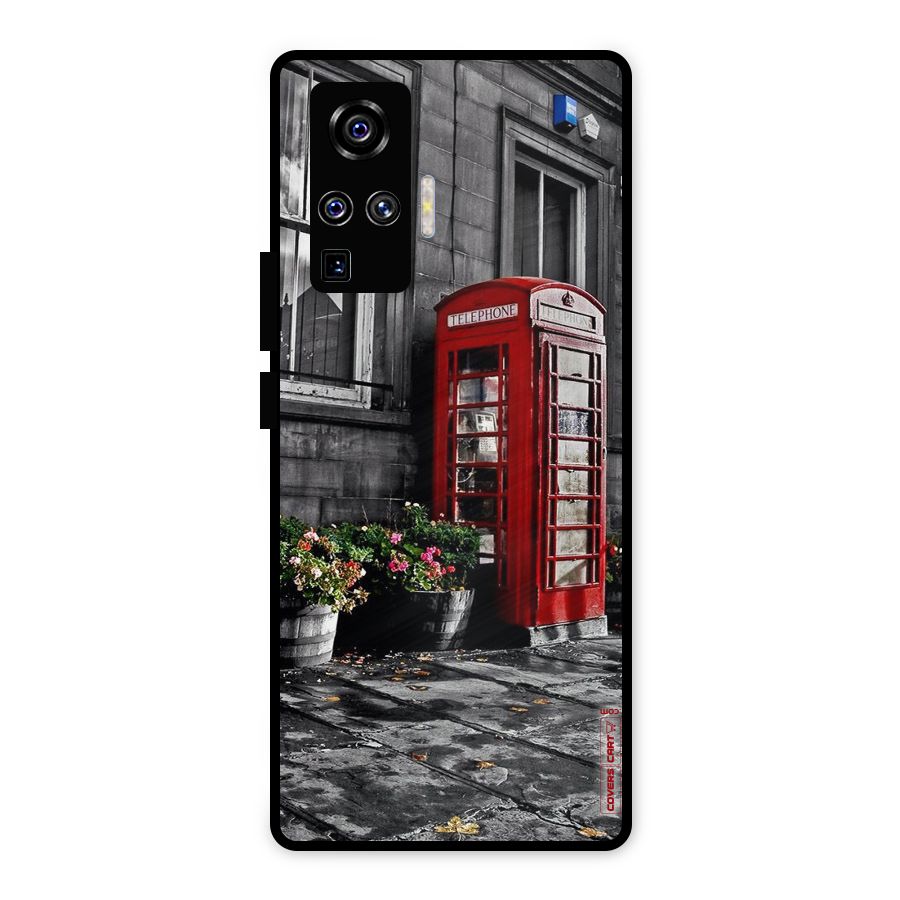 Flower And Booth Metal Back Case for Vivo X50 Pro
