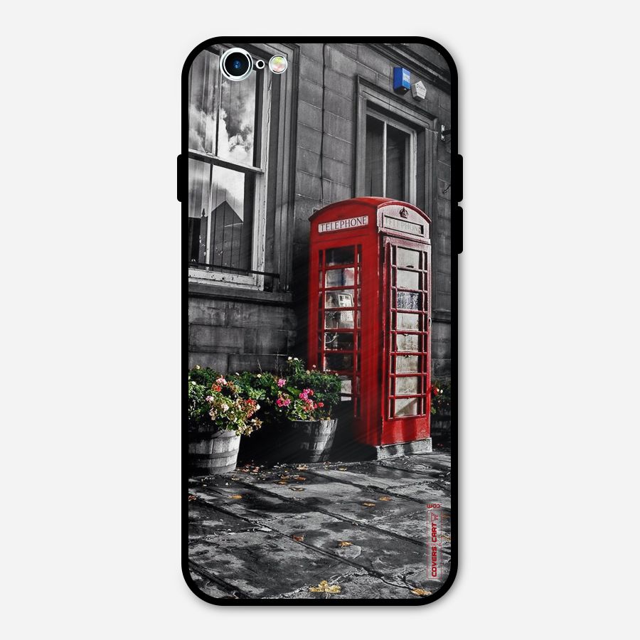 Flower And Booth Metal Back Case for iPhone 6 6s