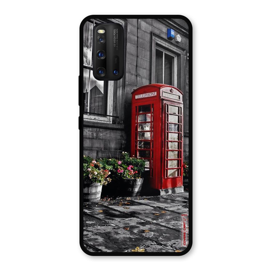 Flower And Booth Metal Back Case for iQOO 3
