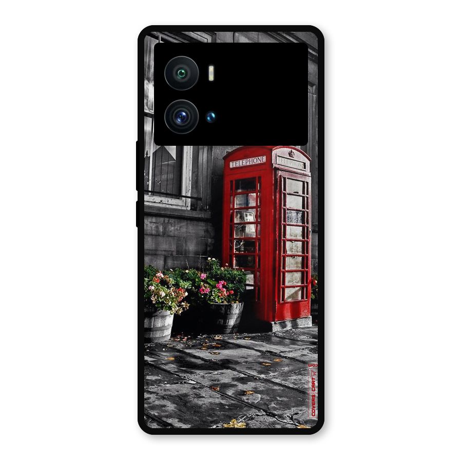 Flower And Booth Metal Back Case for iQOO 9 Pro
