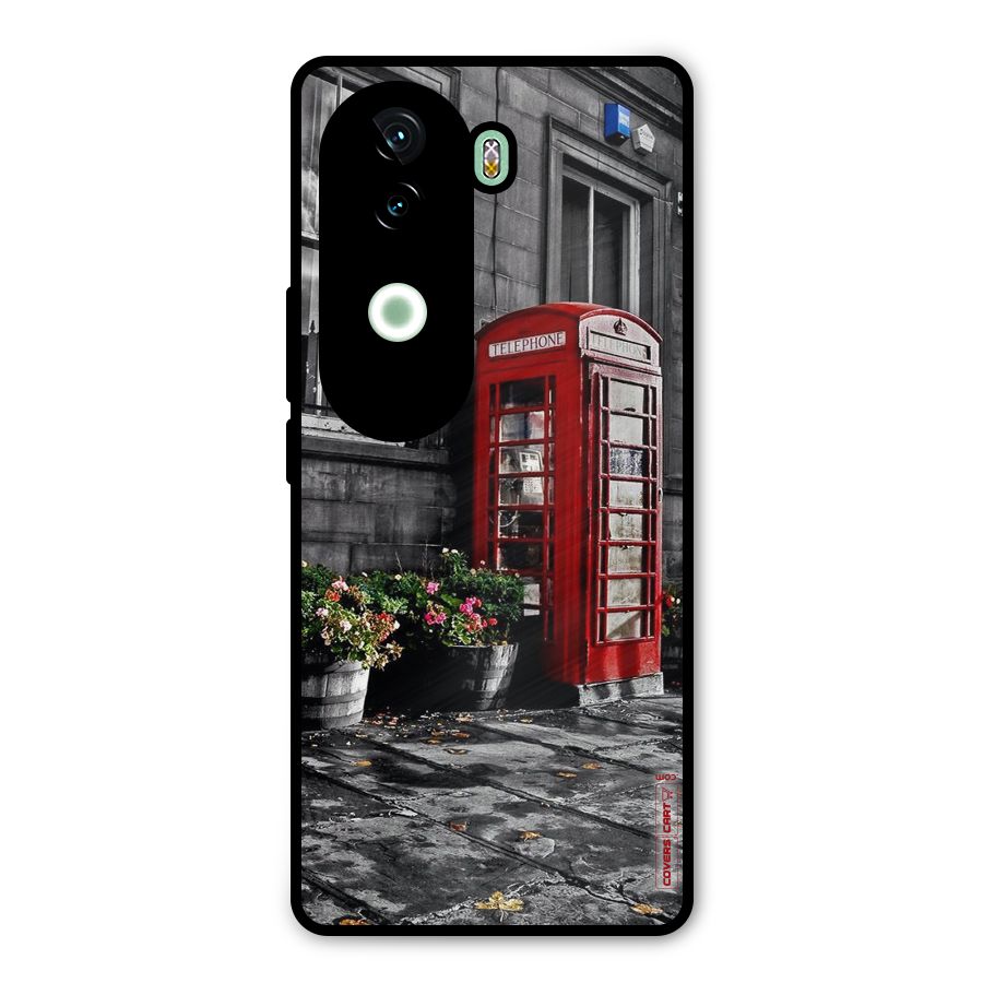 Flower And Booth Metal Back Case for iQOO Z9s