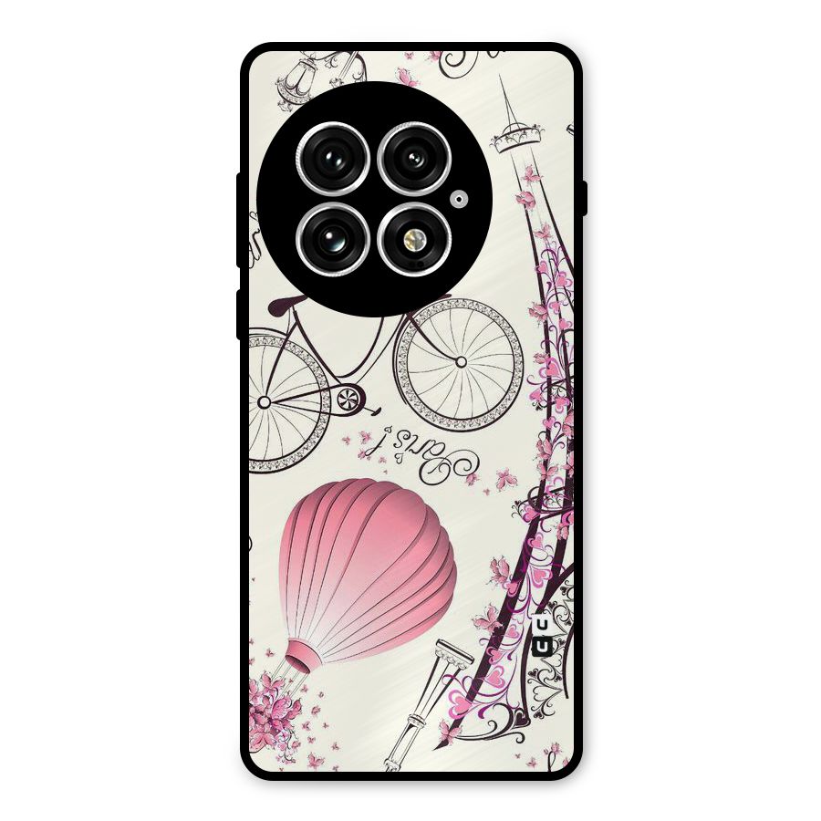 Flower Clipart Design Metal Back Case for OnePlus 13