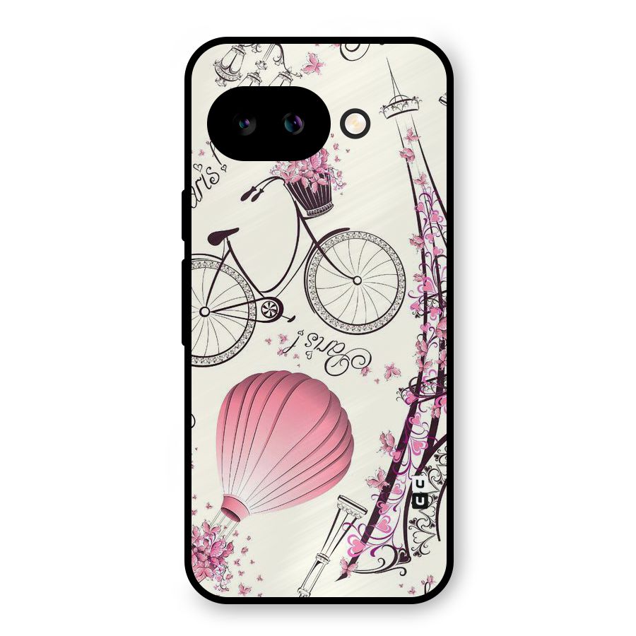 Flower Clipart Metal Back Case for Google Pixel 9a