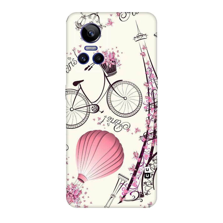 Flower Clipart Original Polycarbonate Back Case for Realme GT Neo 3