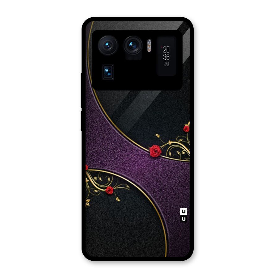 Flower Curves Glass Back Case for Mi 11 Ultra