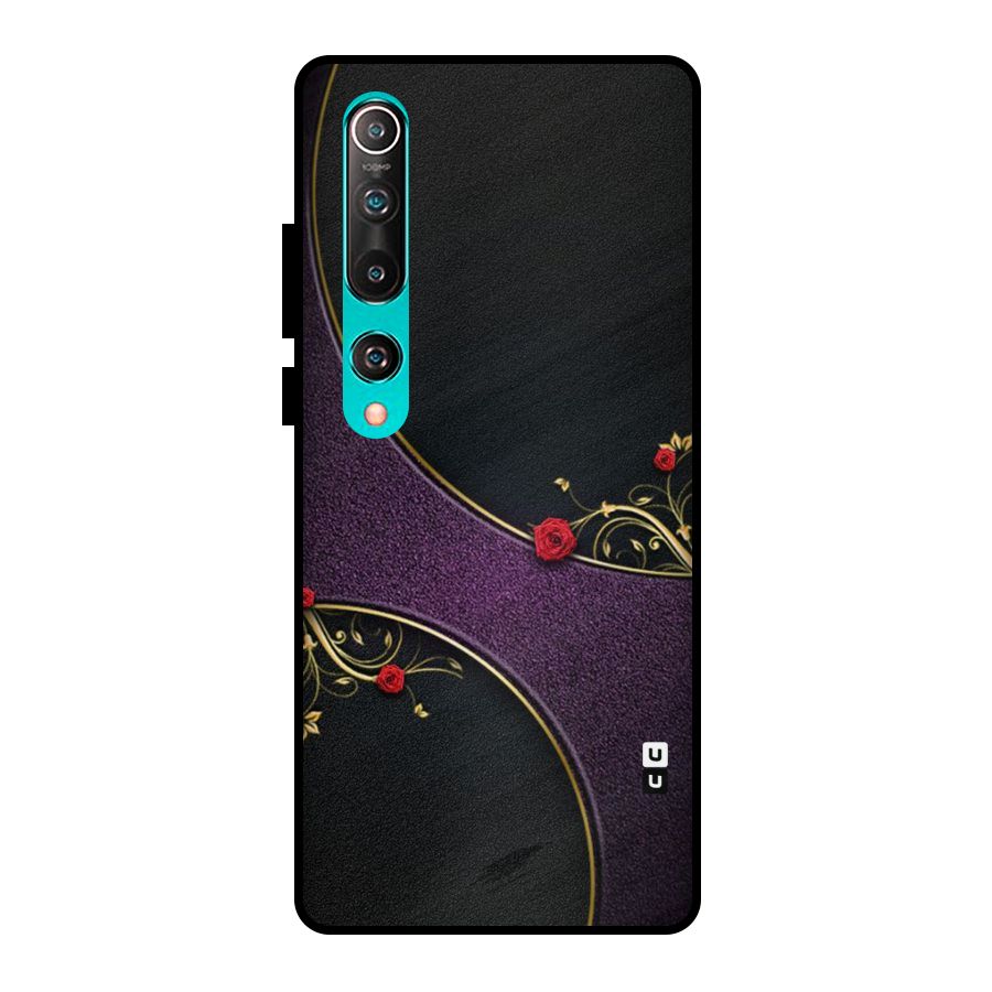 Flower Curves Metal Back Case for Mi 10