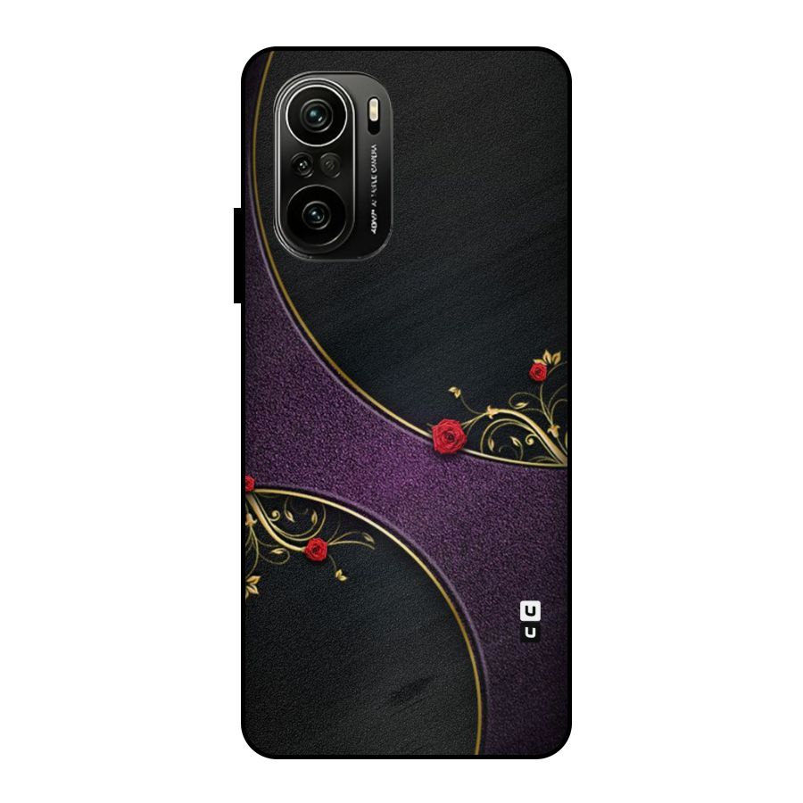 Flower Curves Metal Back Case for Mi 11x