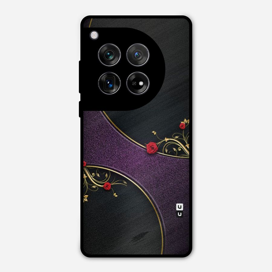 Flower Curves Metal Back Case for OnePlus 12