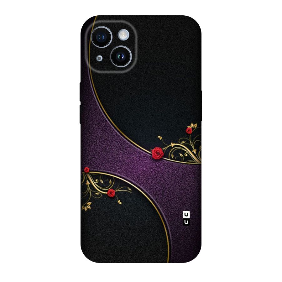 Flower Curves Original Polycarbonate Back Case for iPhone 14