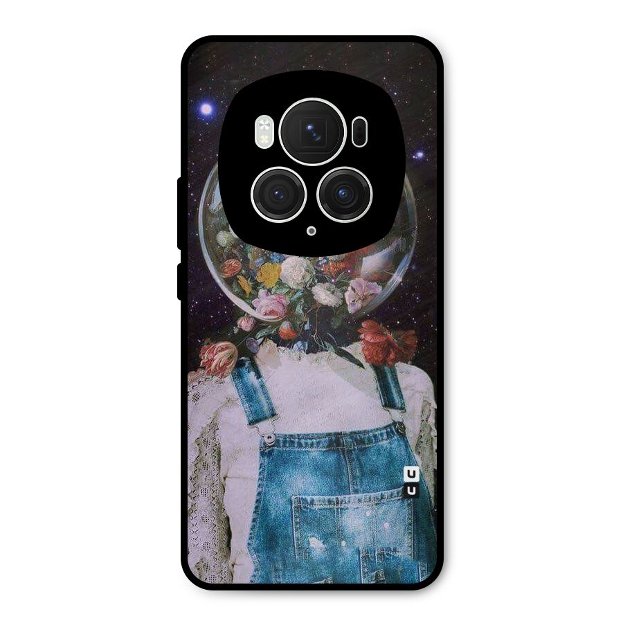 Flower Face Metal Back Case for Honor Magic6 Pro