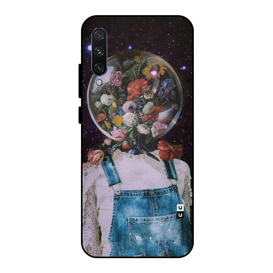 Flower Face Metal Back Case for Mi A3