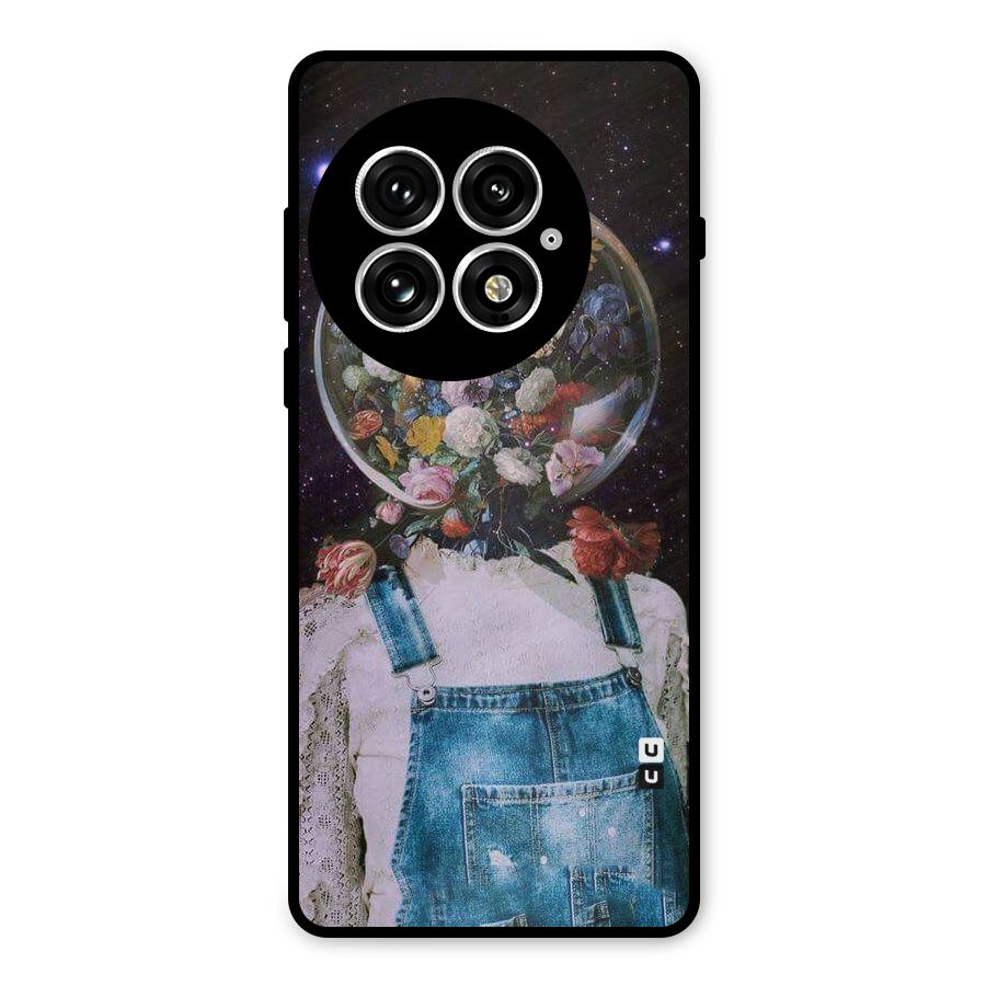 Flower Face Metal Back Case for OnePlus 13