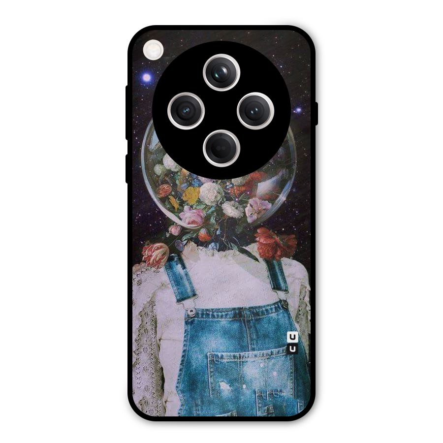 Flower Face Metal Back Case for Oppo Find X8