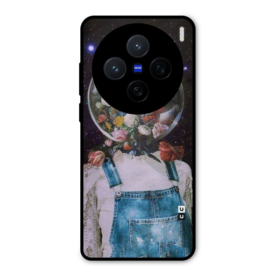 Flower Face Metal Back Case for Vivo X200