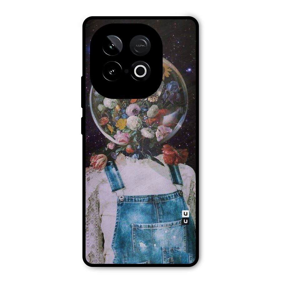 Flower Face Metal Back Case for iQOO Neo 10