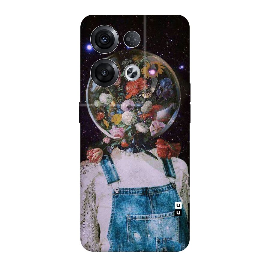 Flower Face Original Polycarbonate Back Case for Oppo Reno8 Pro 5G