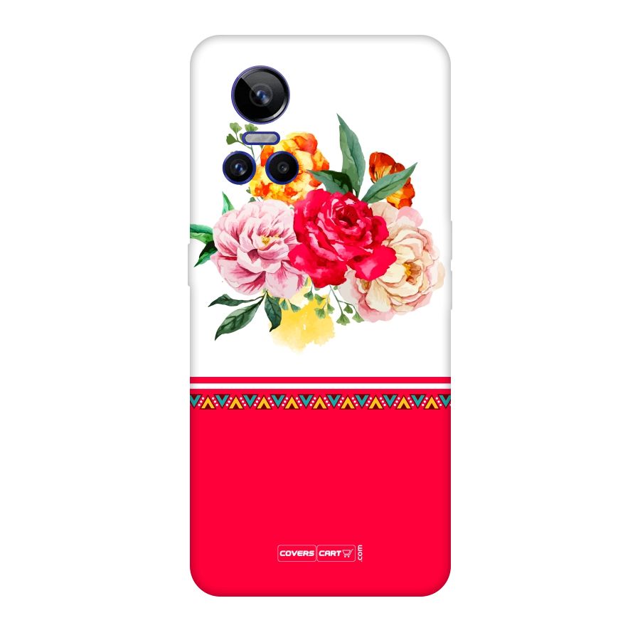 Flower Fusion Original Polycarbonate Back Case for Realme GT Neo 3