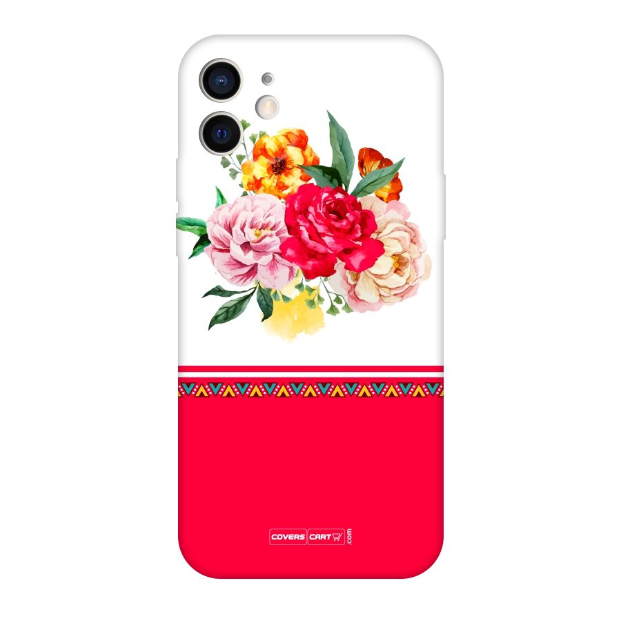 Flower Fusion Original Polycarbonate Back Case for iPhone 12