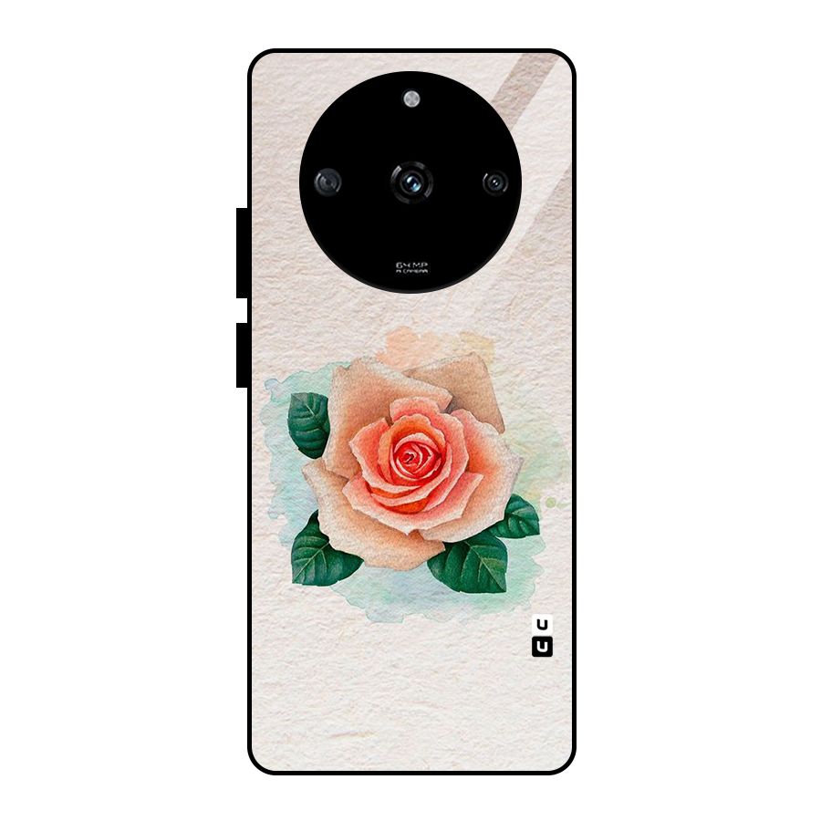 Flower Water Art Glass Back Case for Realme Narzo 60 5G