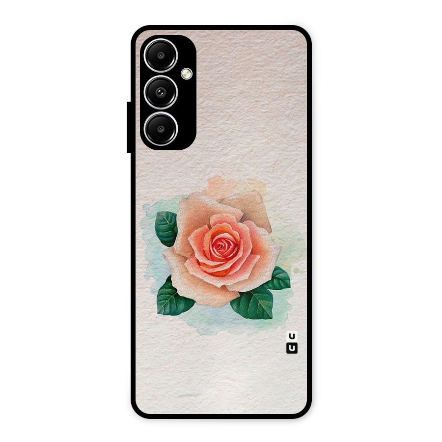 Flower Water Art Metal Back Case for Galaxy A05s