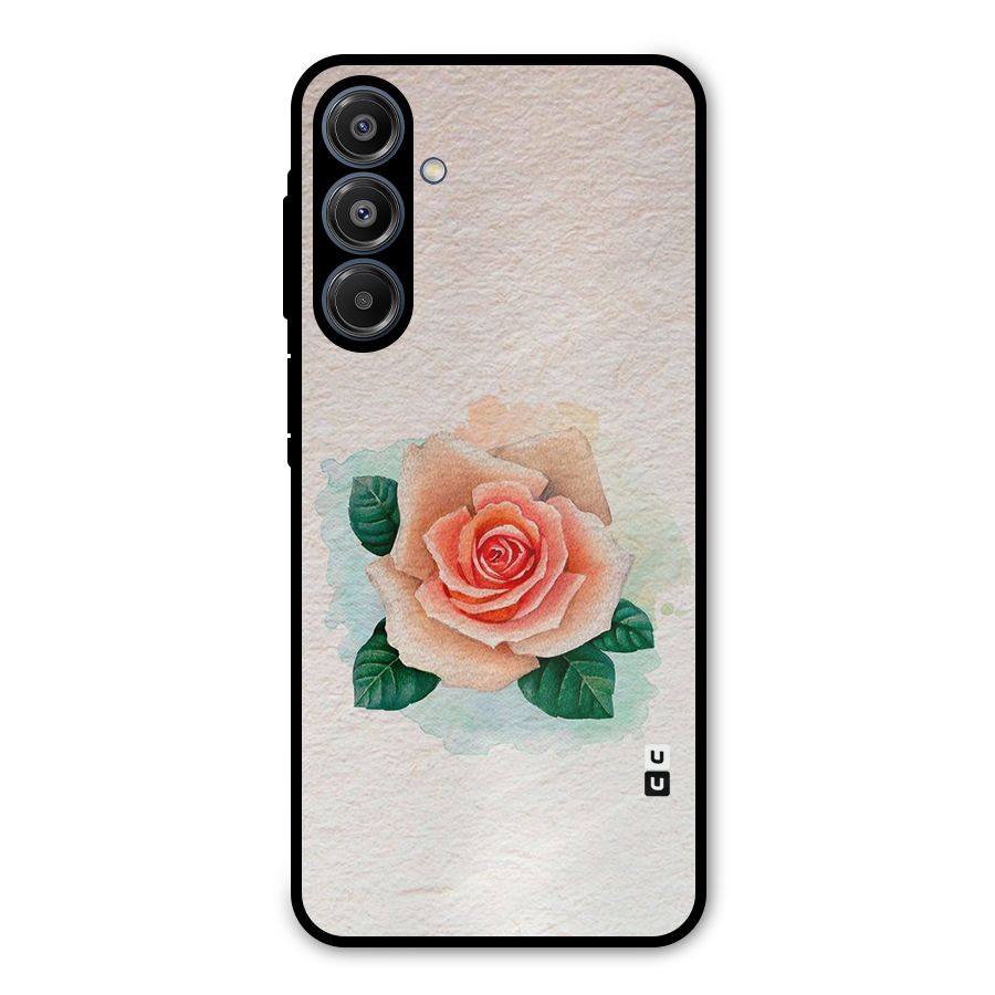 Flower Water Art Metal Back Case for Galaxy A16 5G