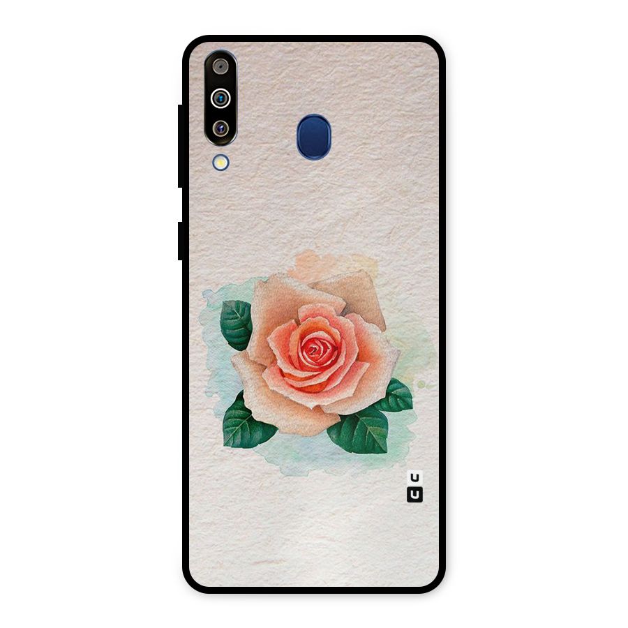 Flower Water Art Metal Back Case for Galaxy M30