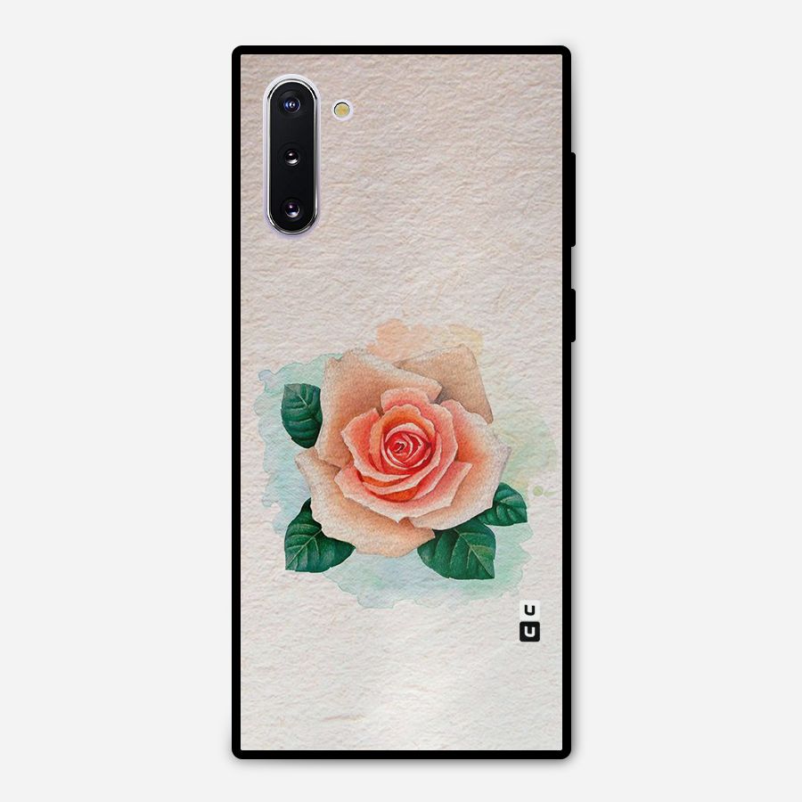Flower Water Art Metal Back Case for Galaxy Note 10