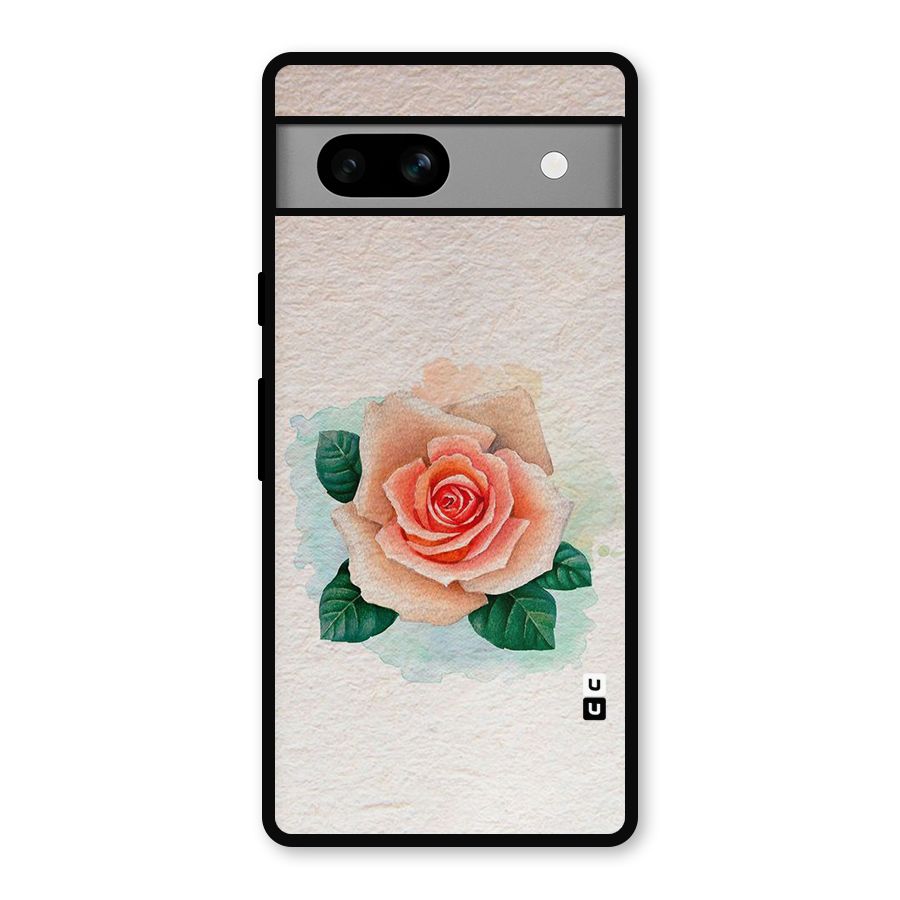Flower Water Art Metal Back Case for Google Pixel 7a