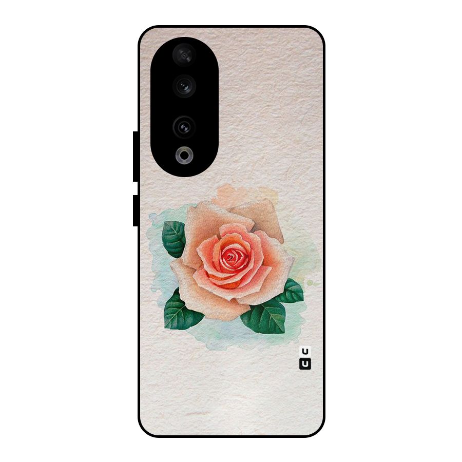 Flower Water Art Metal Back Case for Honor 90