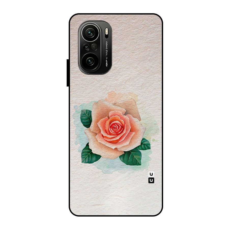Flower Water Art Metal Back Case for Mi 11X Pro