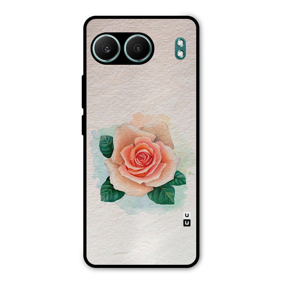 Flower Water Art Metal Back Case for OnePlus Nord 4