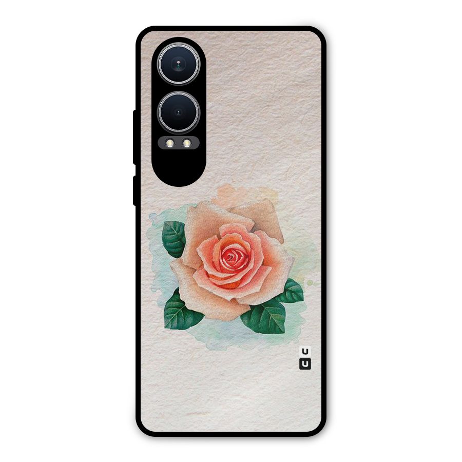Flower Water Art Metal Back Case for OnePlus Nord CE4 Lite