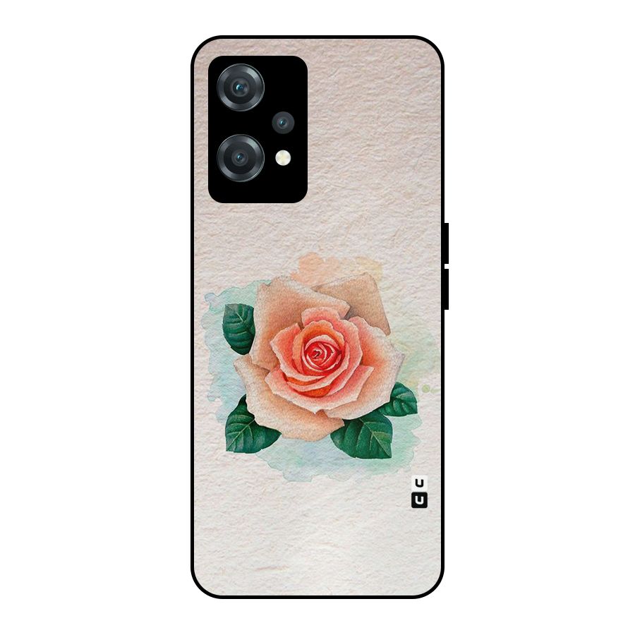 Flower Water Art Metal Back Case for OnePlus Nord CE 2 Lite 5G