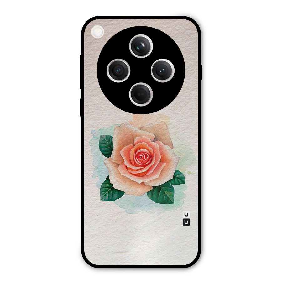 Flower Water Art Metal Back Case for Oppo Find X8