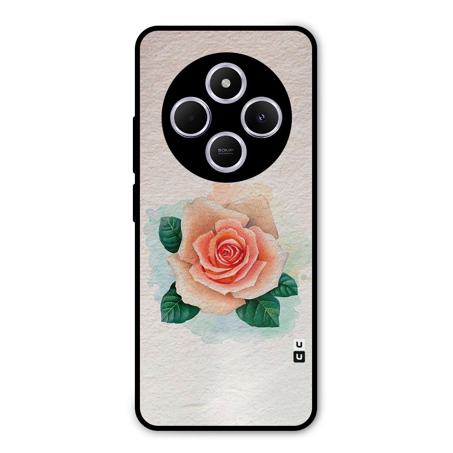 Flower Water Art Metal Back Case for Poco M7
