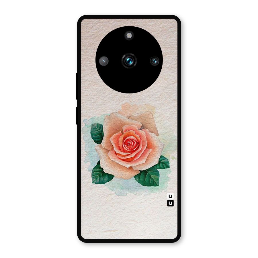Flower Water Art Metal Back Case for Realme 11 Pro