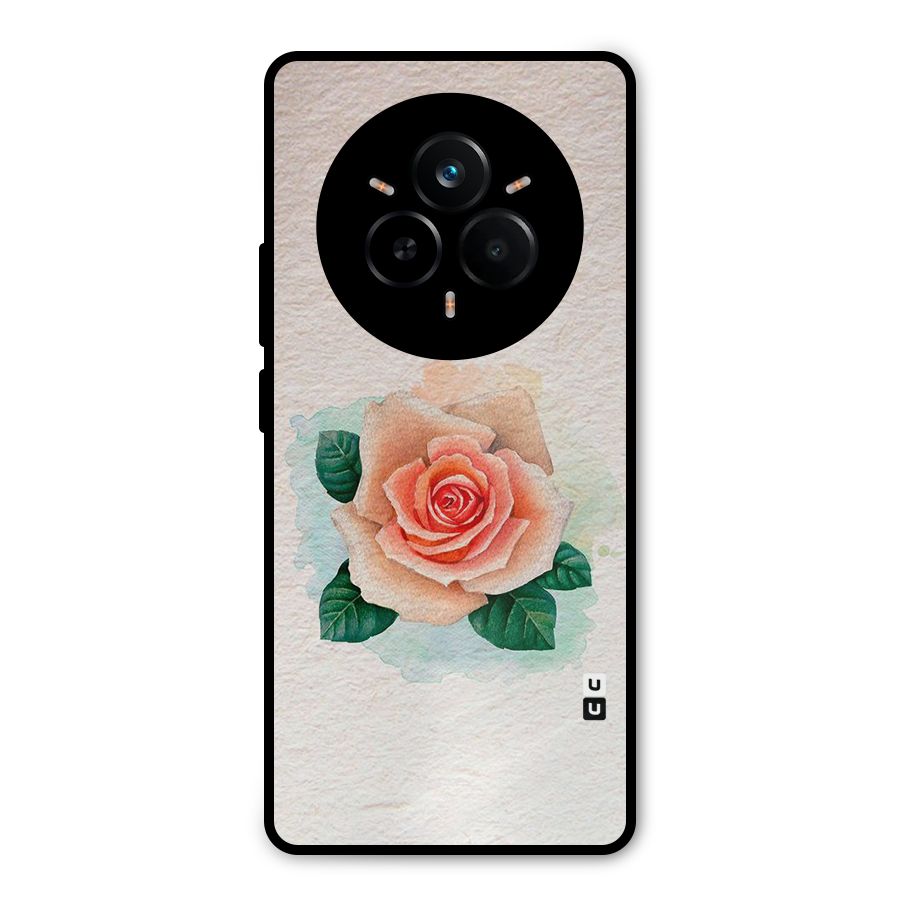 Flower Water Art Metal Back Case for Realme 14 Pro