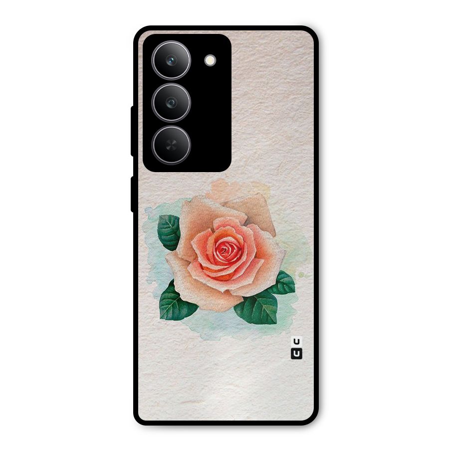 Flower Water Art Metal Back Case for Realme 14x