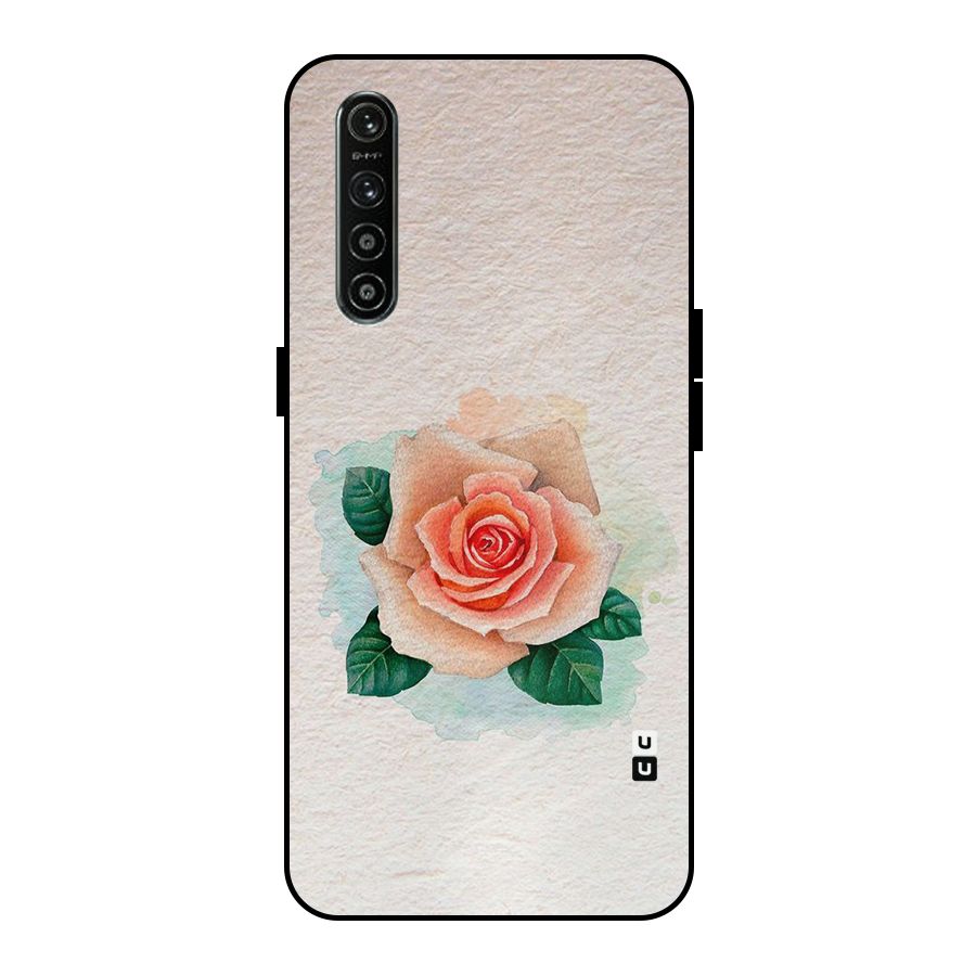 Flower Water Art Metal Back Case for Realme XT