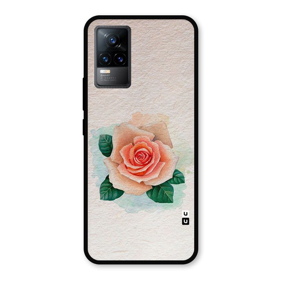 Flower Water Art Metal Back Case for Vivo Y73