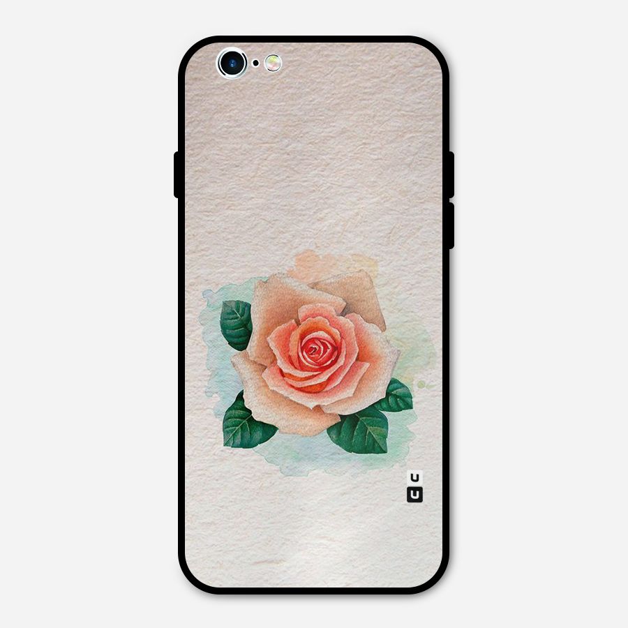 Flower Water Art Metal Back Case for iPhone 6 6s