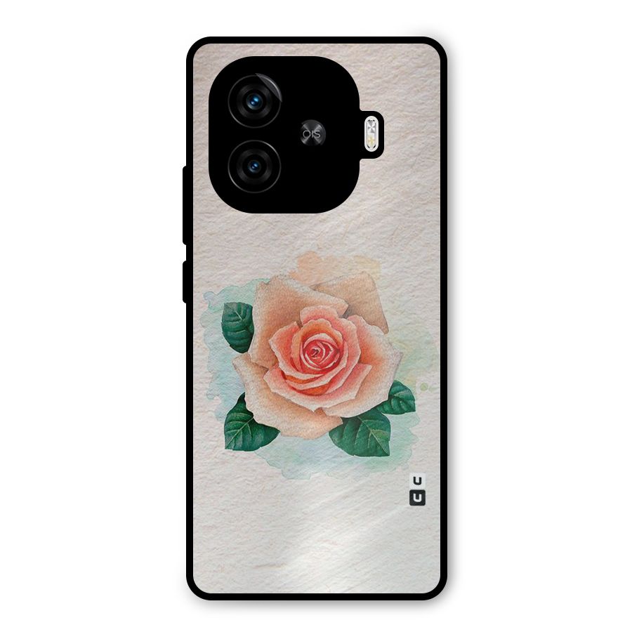 Flower Water Art Metal Back Case for iQOO Neo 10R