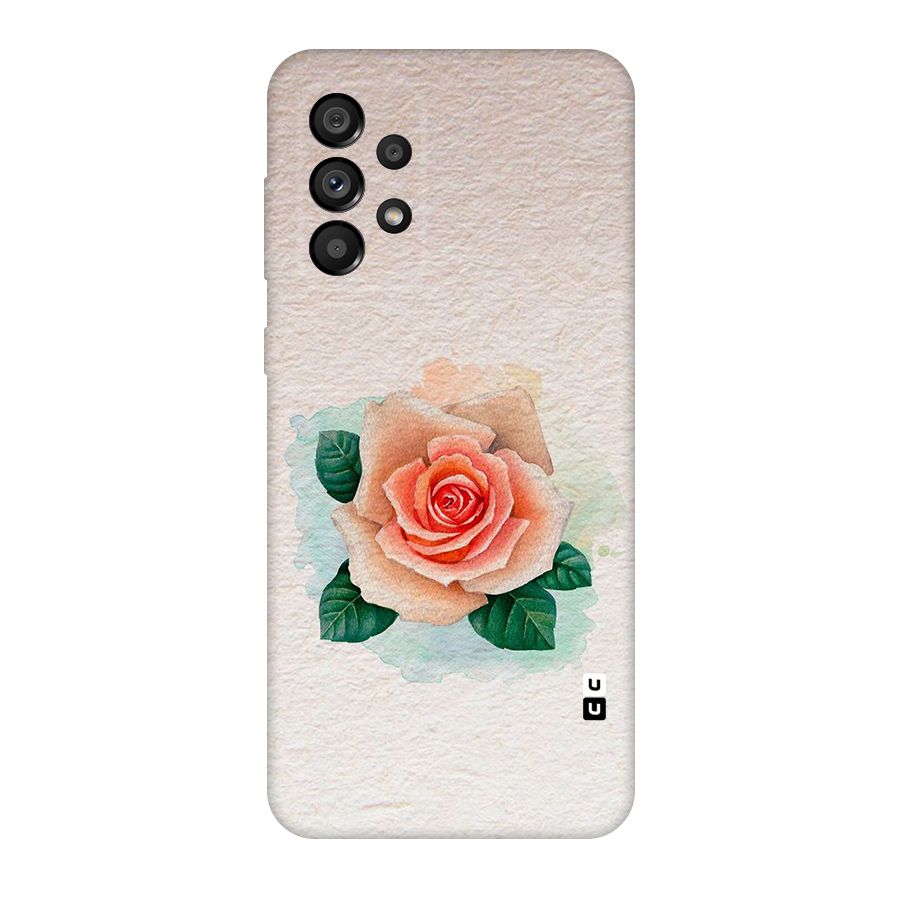 Flower Water Art Original Polycarbonate Back Case for Galaxy A73 5G