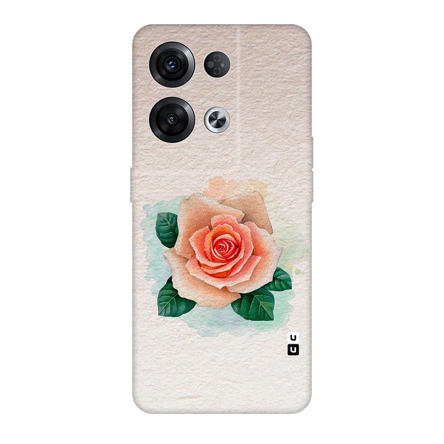 Flower Water Art Original Polycarbonate Back Case for Oppo Reno8 Pro 5G