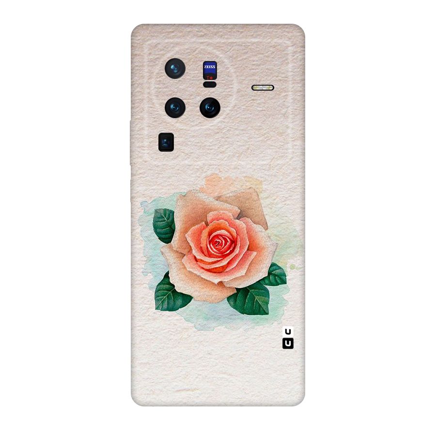 Flower Water Art Original Polycarbonate Back Case for Vivo X80